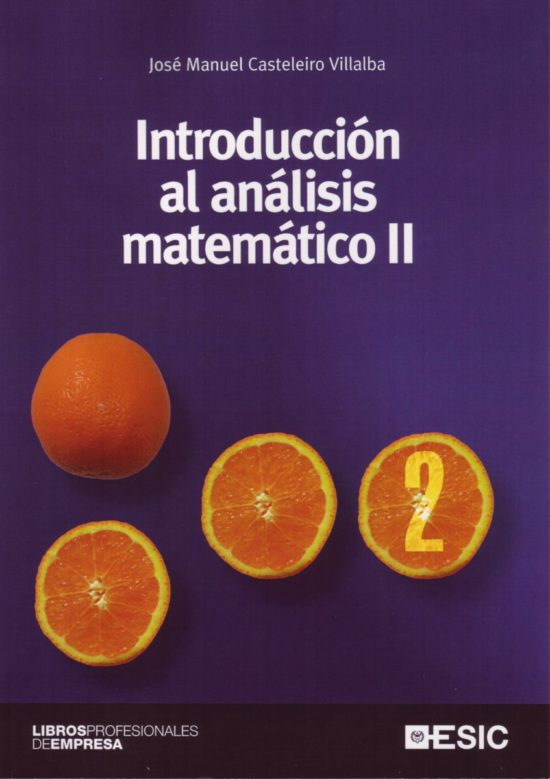 ntroducción al análisis matemático II