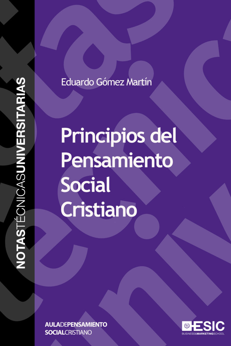 Principios del Pensamiento Social Cristiano