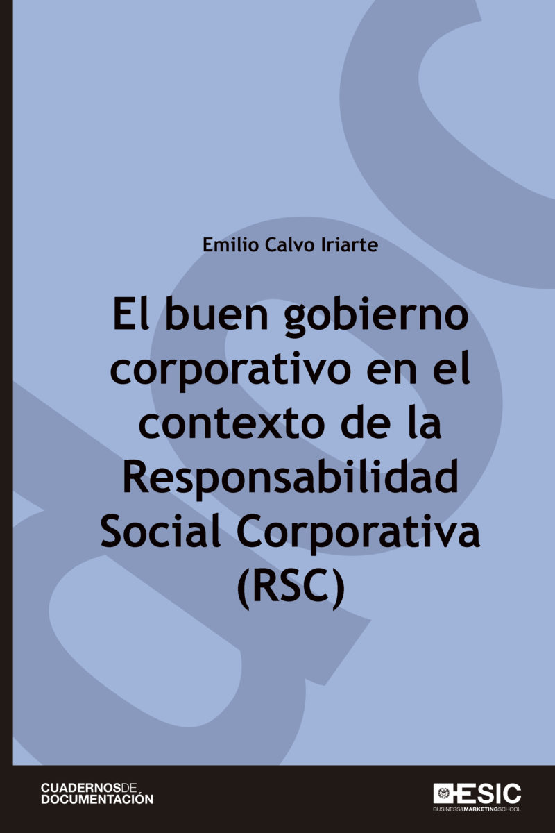 El buen gobierno corporativo en el contexto de la RSC